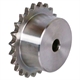 08B1 sprockets with hub, stainless steel