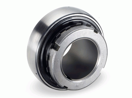 Y-bearings with tapered bore on an adapter sleeve