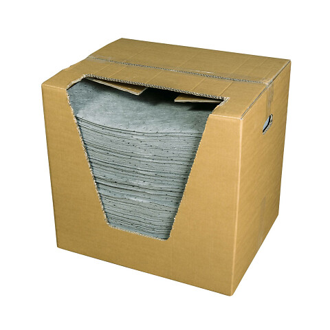 Bewisorb Universal L Dimpled Grey, (kõik vedelikud) leht 40 x 50 cm, kastis 200 lehte (Keskmine: 65L, Max: 72L)