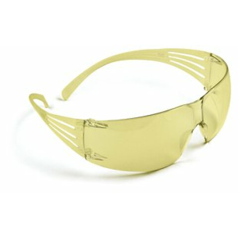 3M™ SecureFit™ Safety Glasses, Anti-Scratch / Anti-Fog, Amber Lens, SF203AS/AF-EU